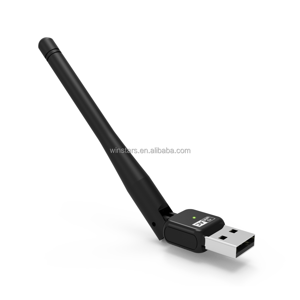 Двухдиапазонная USB 600 Wi-Fi карта 11AC 2,0 м с 5dBi внешними антеннами, Беспроводная usb WLAN карта, CE,FCC