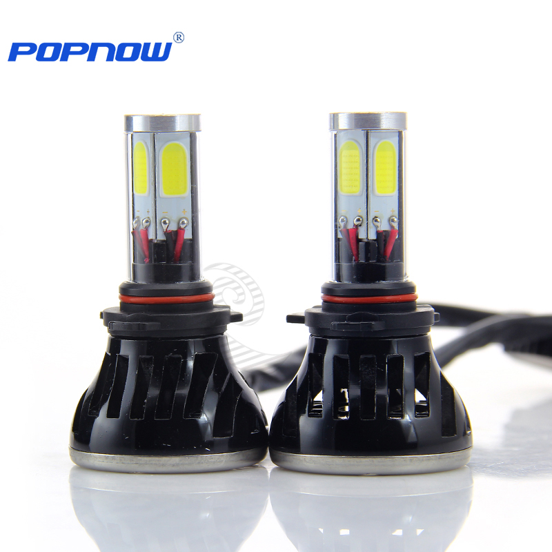 Светодиодные Автомобильные фары POPNOW G5 H4 H7 9005 9006 с Четырехсторонней can-шиной