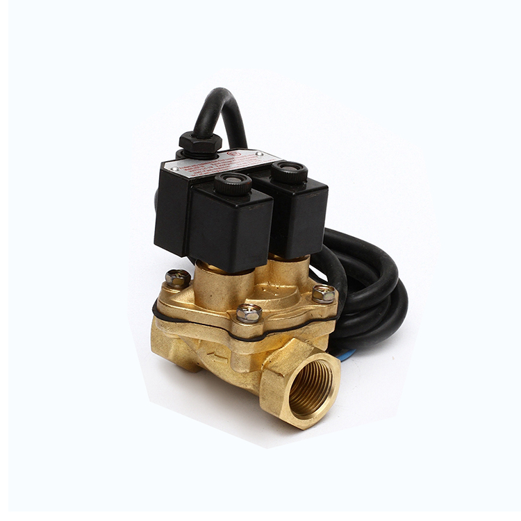 Low price lpg brass 220v ac electric hydraulic diesel gas solenoid valve