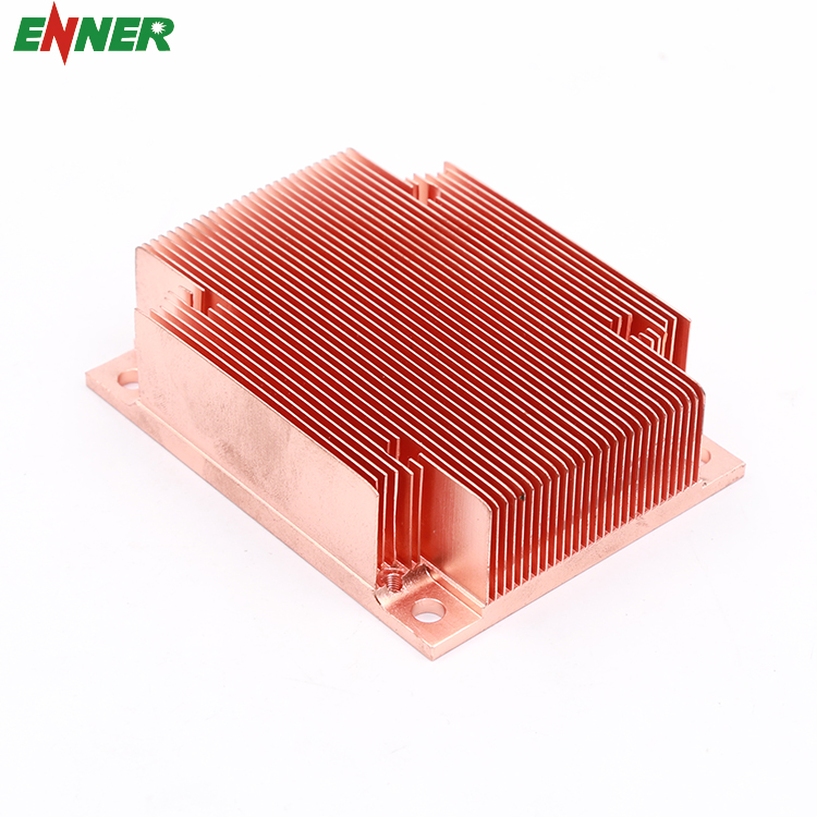 Custom Extrusion Profiles Copper Skive Heatsink