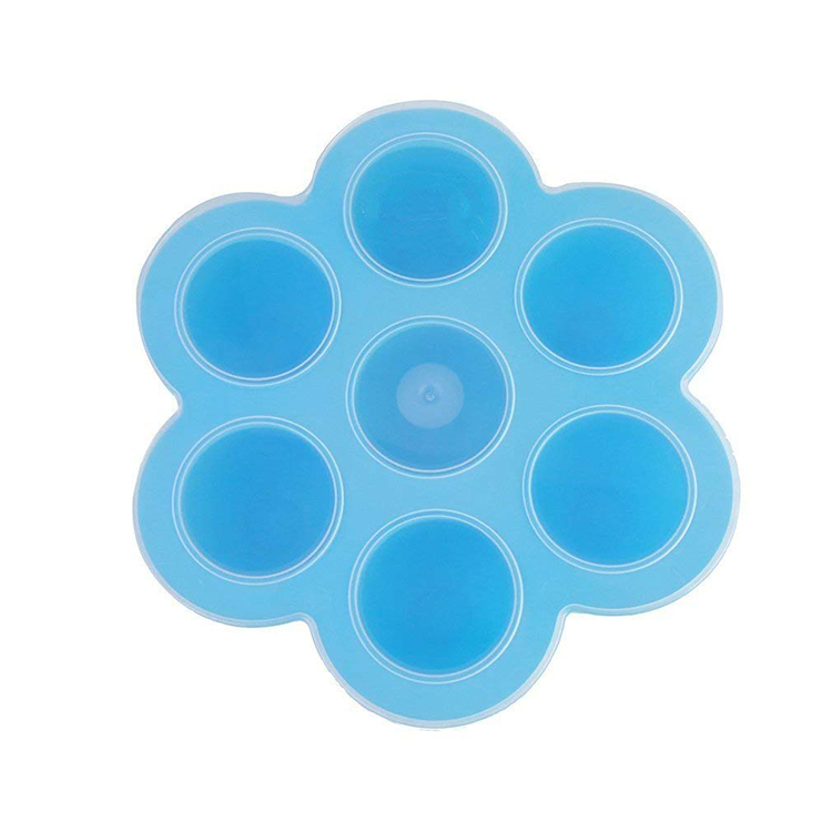 Amazon Food Grate Baby Food Storage Freezer Tray Container Silicone Egg Bites With Lid