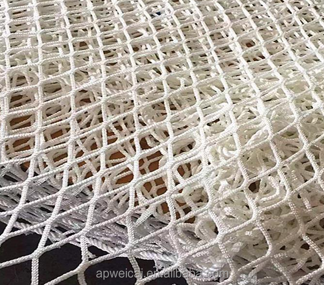 Различные зеленые ПП/PE knotless net и сетка-узелок cargo net