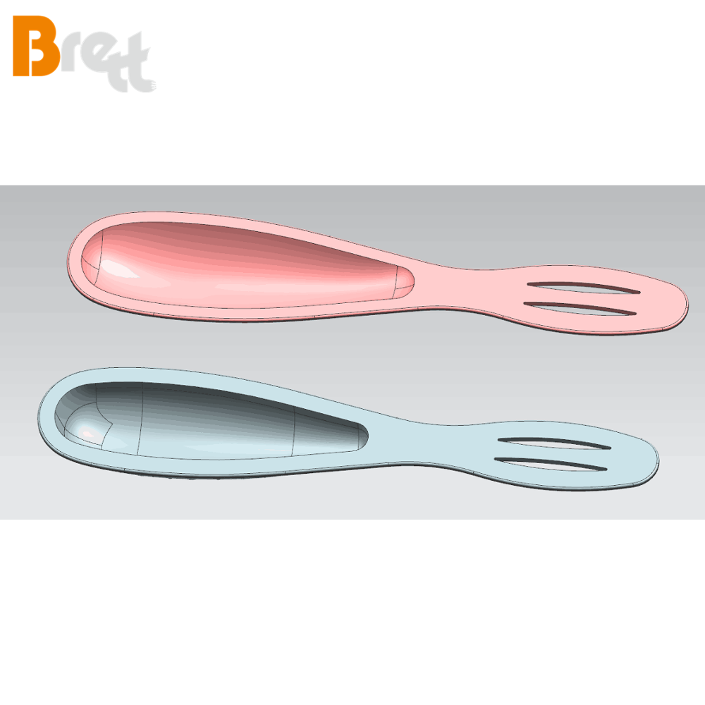 Hot selling customize plastic flatware mini honey spoon 7g 10g with aluminum film
