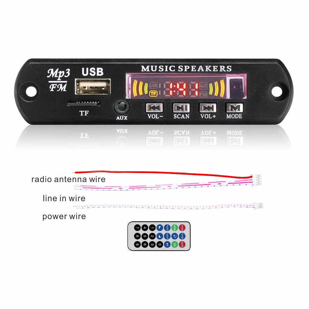 Лучшие светодиодные цифровые дисплеи, mp3-плеер, fm-радио, модуль Multimiea 2,1, аудиосистема