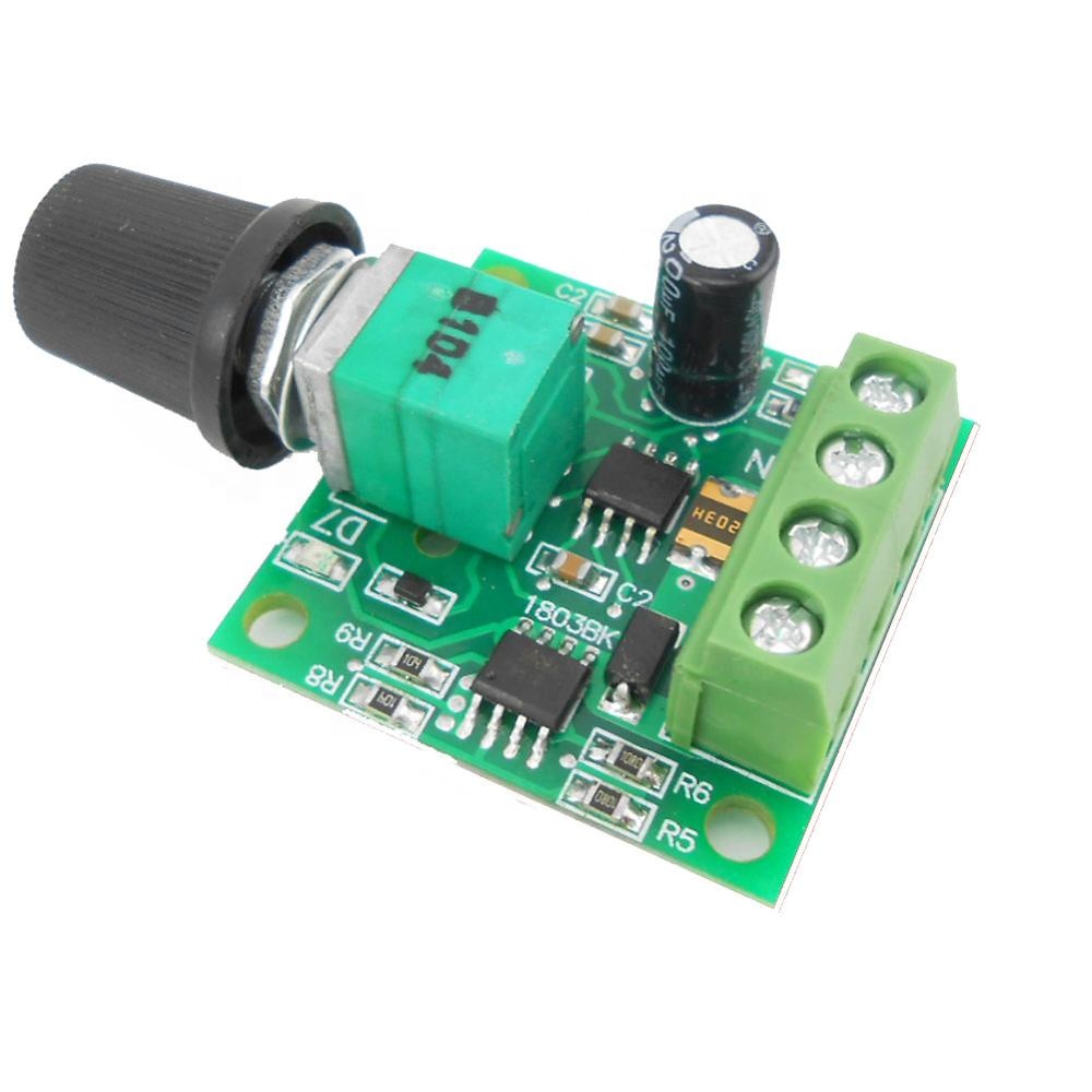 Taidacent PWM низкого напряжения 1,8 V-12V мотор переключатель регулятора 2A ручка с переключателем небольшой мотор регулятор скорости вращения постоянного тока мотор контроллер
