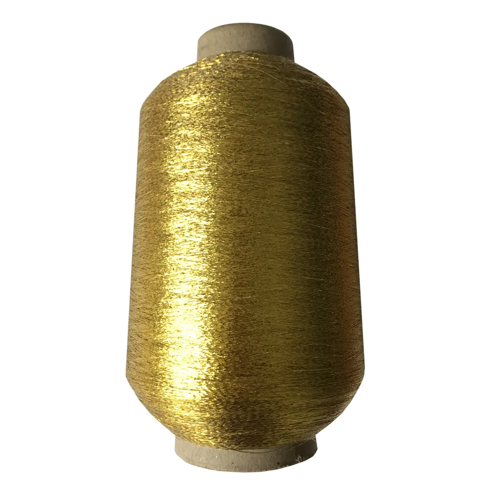 2*20d Nylon Gold MX Type Knitting Metallic Yarn