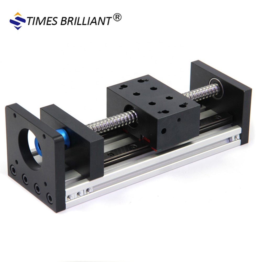 100 кг горизонтальная нагрузка CNC шариковый винт линейная направляющая