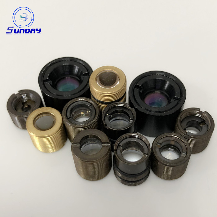 M9 * 0,5 EFL2mm Collimator объектив для лазера с асферическим стеклянным объективом