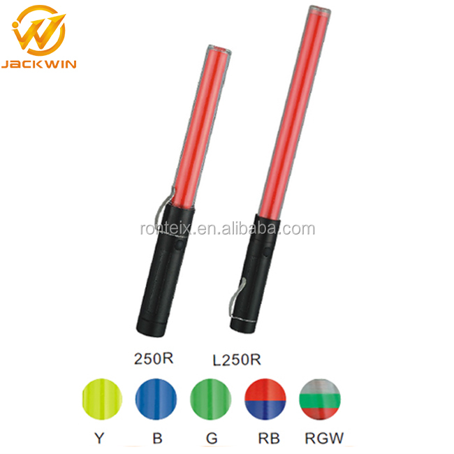 Top Lighting 3AAA Battery And Rechargeable LED Flashing Traffic Baton