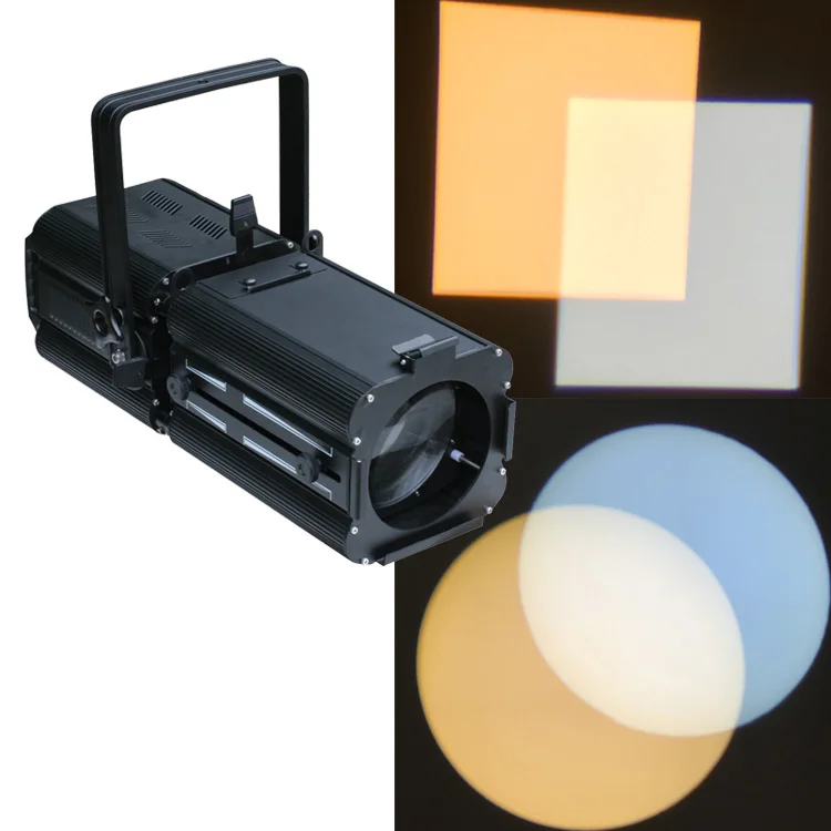 200w studio rgbw zoom spot theater stage ellipsoidal led profile light