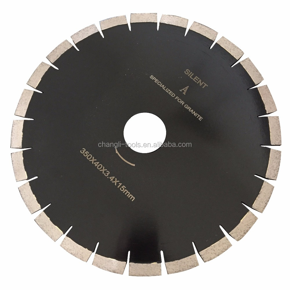 350mm 400mm 500mm Diamond basalt cutting disc/blade (1600mm large blade basalt segments available)