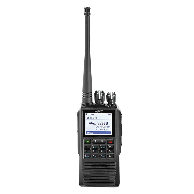 MYT-DM218 professional C6000 DMR walkie talkie с дисплеем, GPS (опционально), запись (опционально)