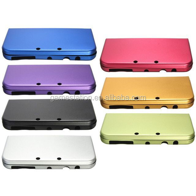 Алюминиевый жесткий защитный чехол кожного покрова коробка для 3DS xl