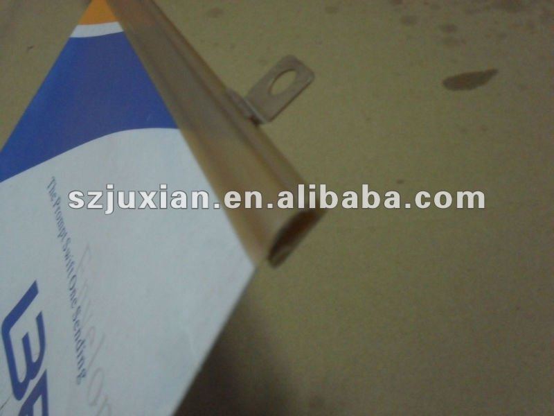 Poster frame strip plastic paper clip,document clip