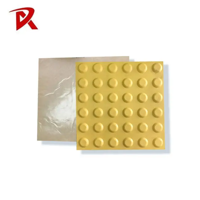 PU Tactile Tiles Paving Indicator Mat For Blindness Rubber For Sale