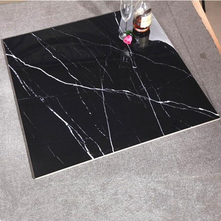 Китайская черная мраморная плитка nero marquina