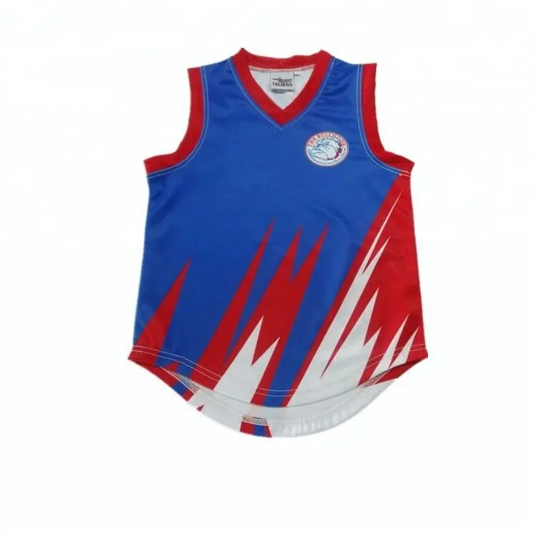 hot sale 100% polyester printed AFL jersey uniform