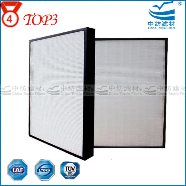 AF0004AA Industrial Manufacturer Compressed Washable Cabin Hepa Media Material Air Filter