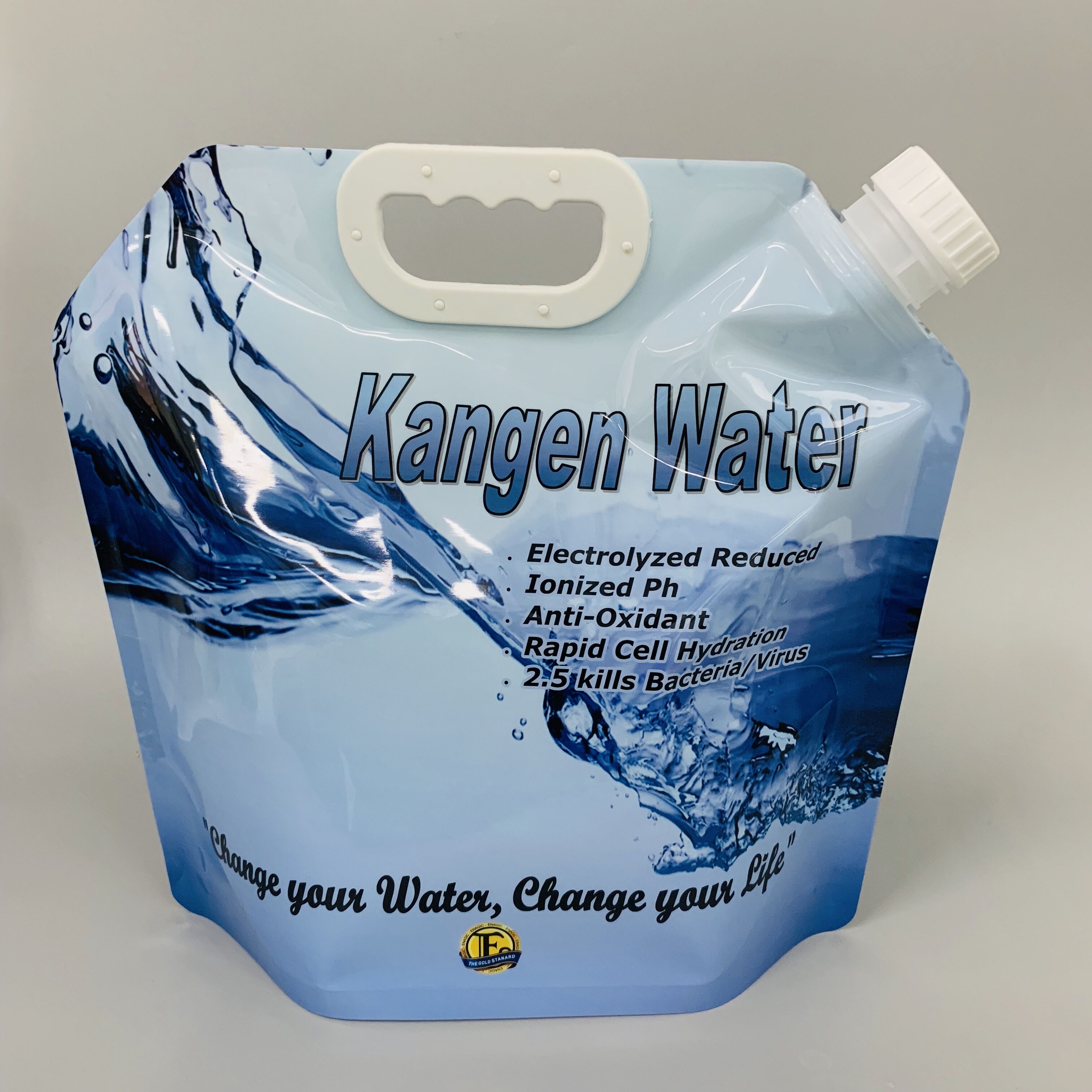 OEM BPA бесплатно 5L 10L жидкая упаковка пластиковая бутылка для питьевой воды
