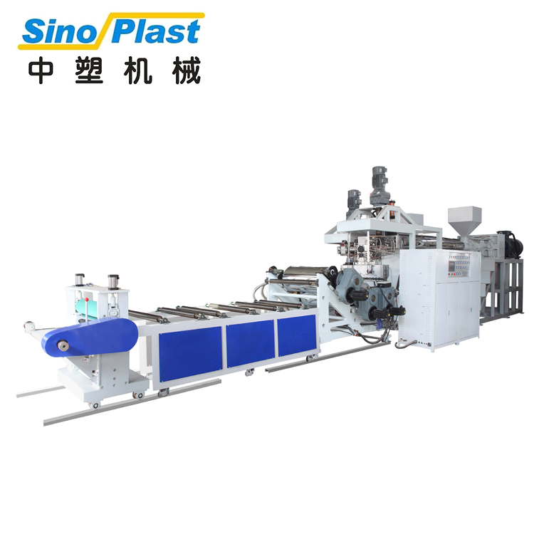 SINOPLAST, низкая цена, Одношнековый экструдер для ПВХ пластиковых листов