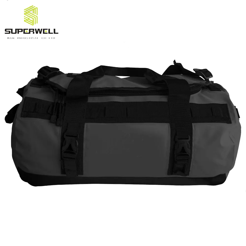 Accessories Waterproof PVC Tarpaulin Duffel Bag Backpack