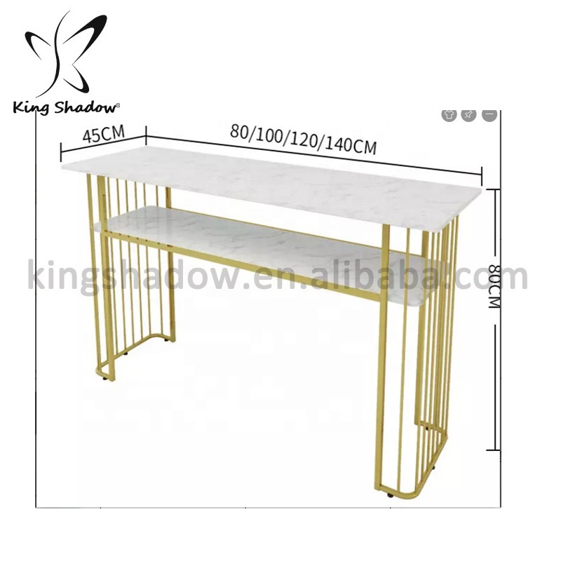 King shadow Лидер продаж салон современный стол для маникюра
