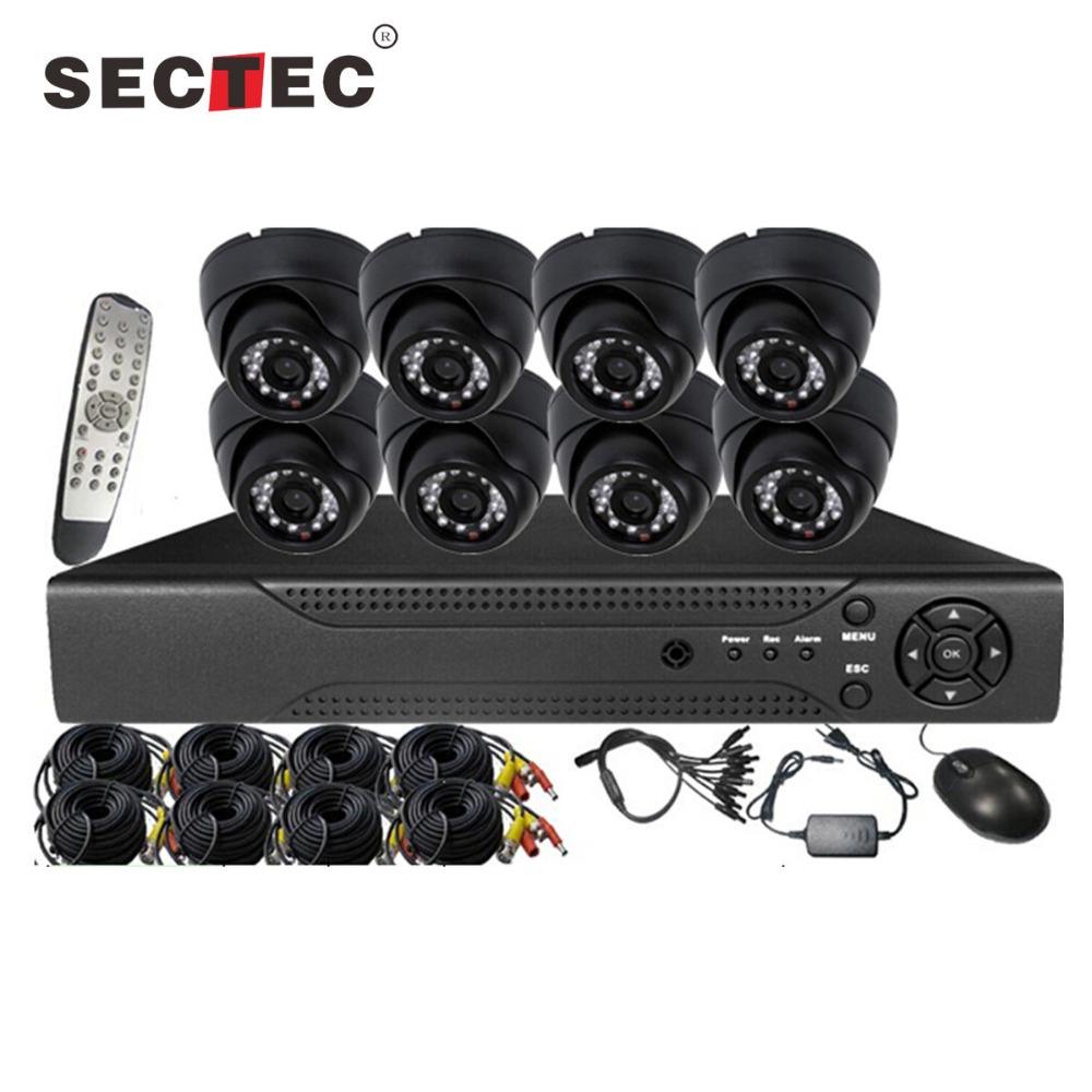 Горячая Распродажа, камера 8K 720P ahd dvr h 264 8CH Cctv HD-AHD camera Kit