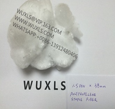 PP FIBER POLYPROPYLENE STAPLE FIBER 100% virgin 1.5d/2d/3d/6d/10d/15d( for Non-woven/GEO-Textile/concrete reinforce )