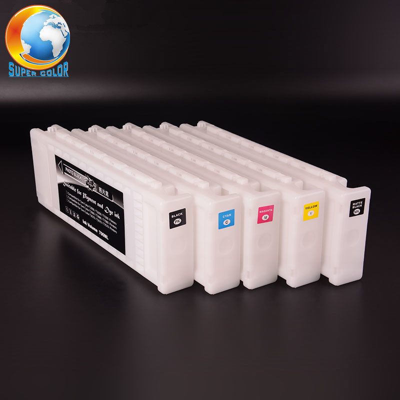 Supercolor Top 10 продавая детали 700 мл совместимый картридж чернил для принтера Epson SureColor t3270 t5270 t7270