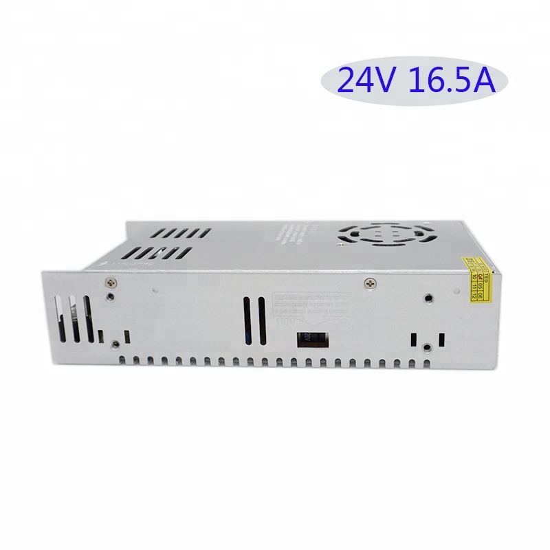 24 В 16.5A 400 Вт Led импульсный источник питания SMPS светодиодный драйвер PSU дешевые светодиодные трансформатор S-400-24