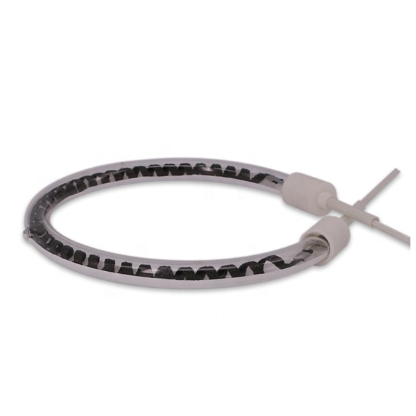 Ring Shape Carbon Fiber Infrared Heat Lamp for Home Appliance