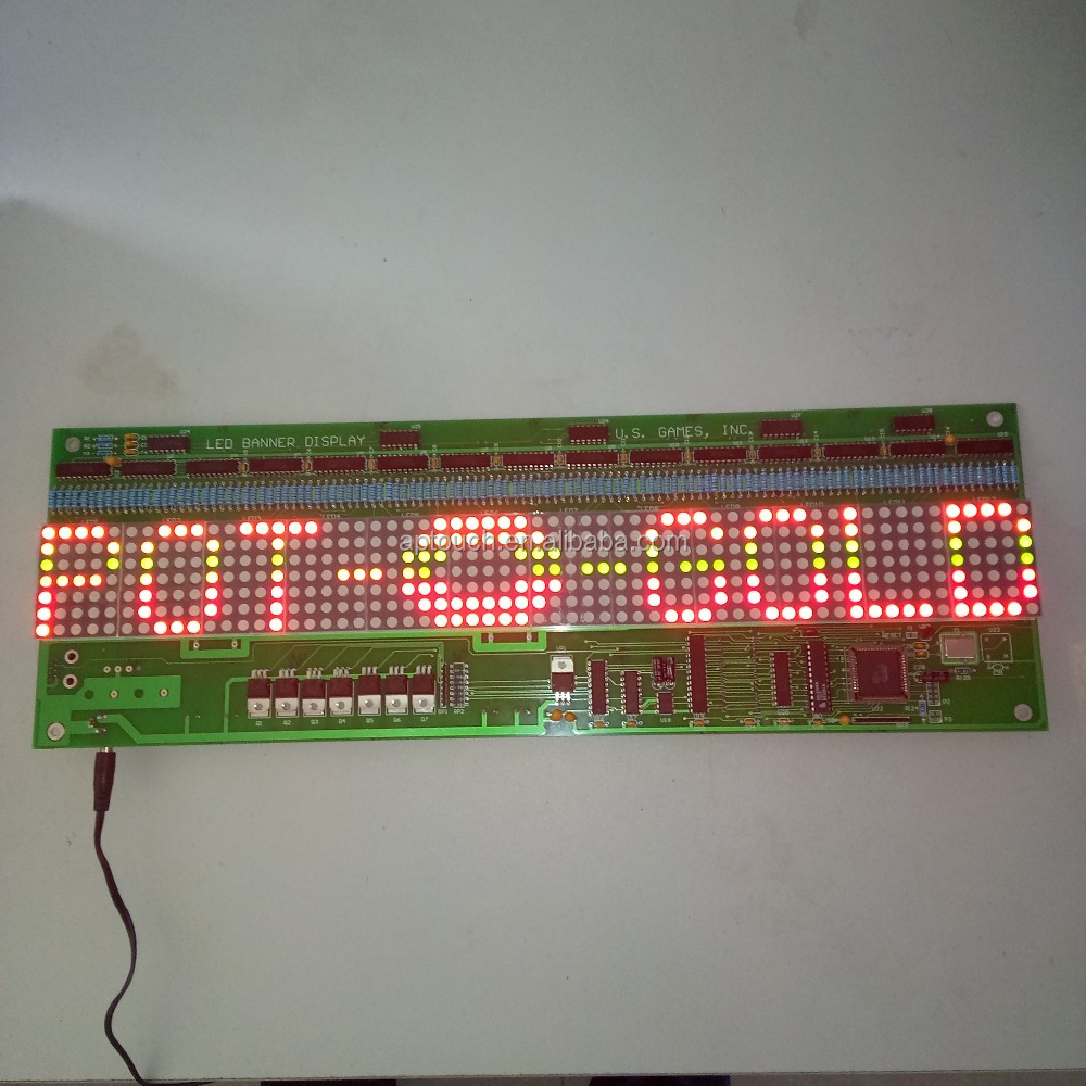 LED progressive for POT O Gold POG T340 game board