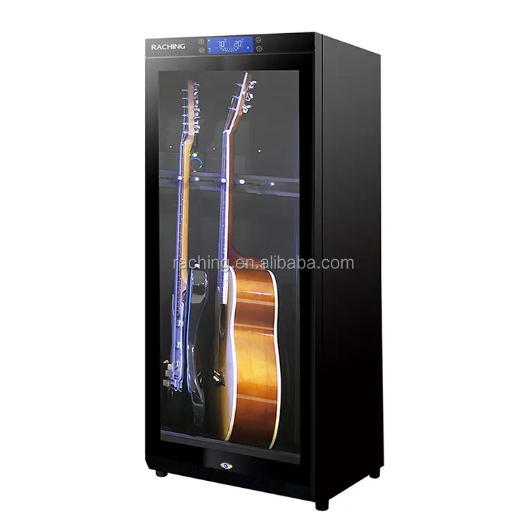 Professional Humidity Controlled Guitar Cabinet