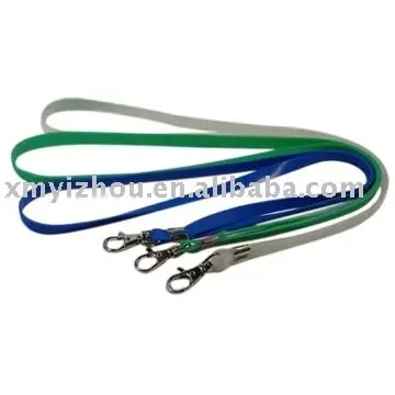Flexible Silicone Lanyard For Keys/ID Tags