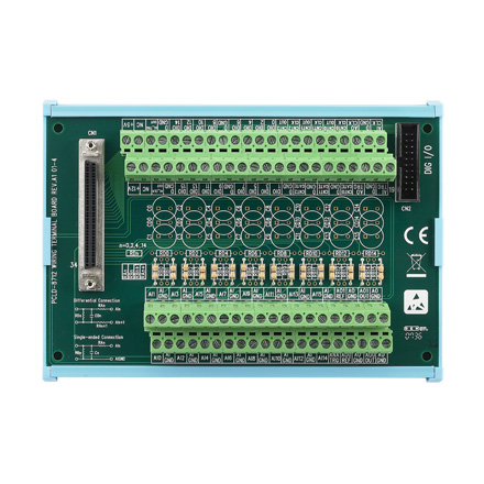 Advantech PCLD-8712-AE 68-pin SCSI-II Разъем DIN rail зажим для провода для PCI-1712/L I/O проводка Клеммная колодка