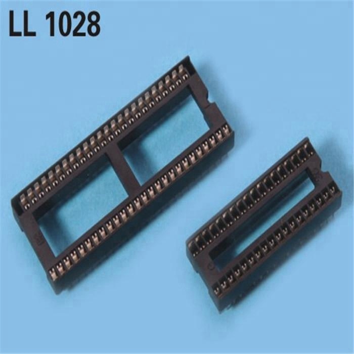 1,778 мм 2,54 мм IC Разъем 6 8 10 14 16 18 20 24 28 32 40 контактов CE ROHS CC LL1028 1027