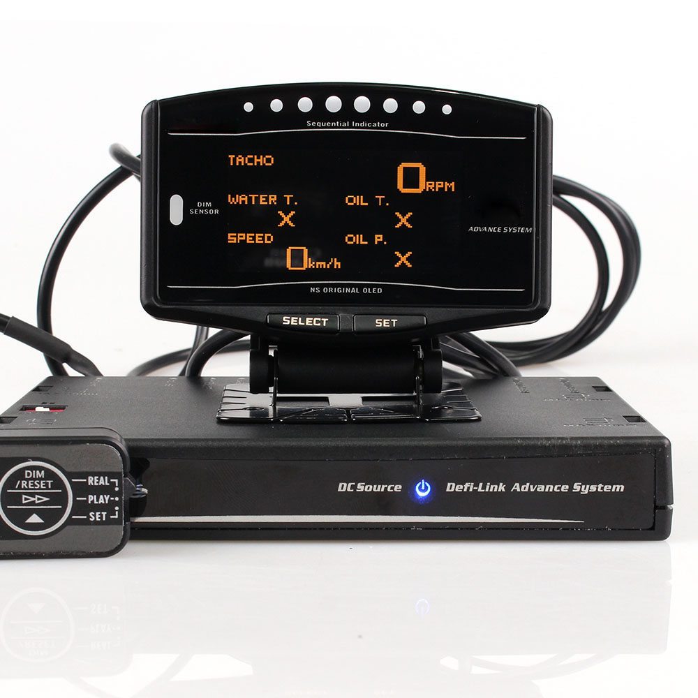 Полный комплект спортивной упаковки 10 в 1 новая версия OLED DEFI Advance ZD Link Meter Цифровой автоматический датчик