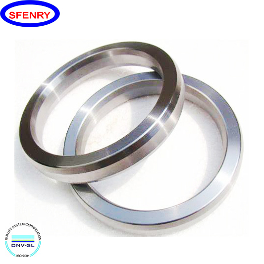 Sfenry ASME B16.20 Soft Iron / Metal Oval Type Ring Joint RTJ Flange Gasket
