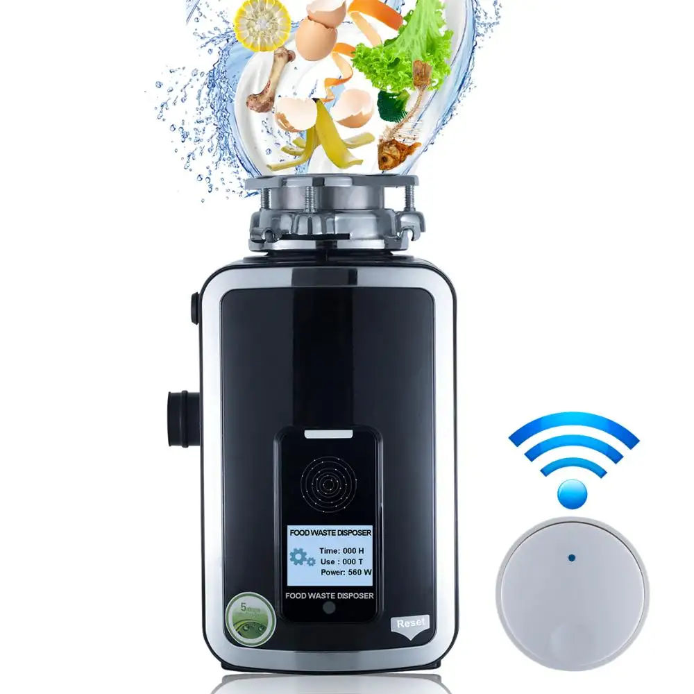 Waste Disposal Kitchen Sink Food Waste Disposal/Garbage Disposal With Remote Controlling Switch DSKZR-560A