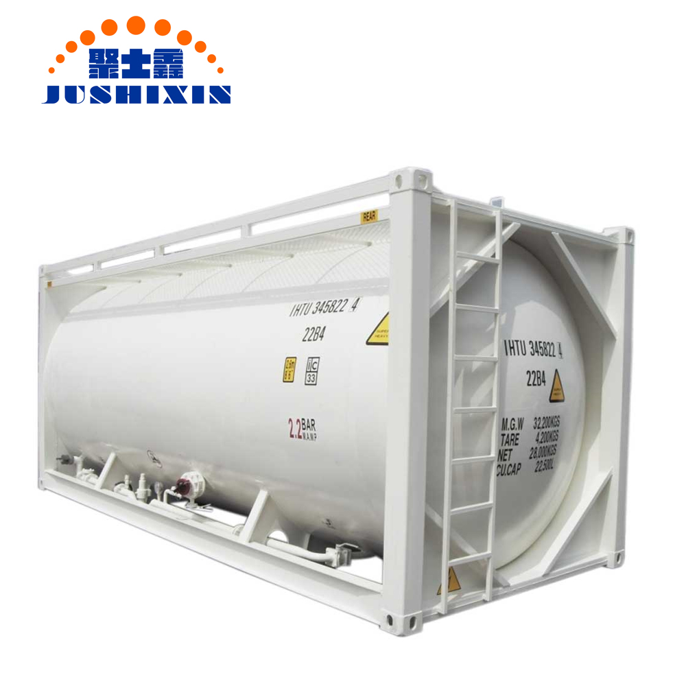 China Bulk Cement Silos 20ft Cement ISO Tank Container