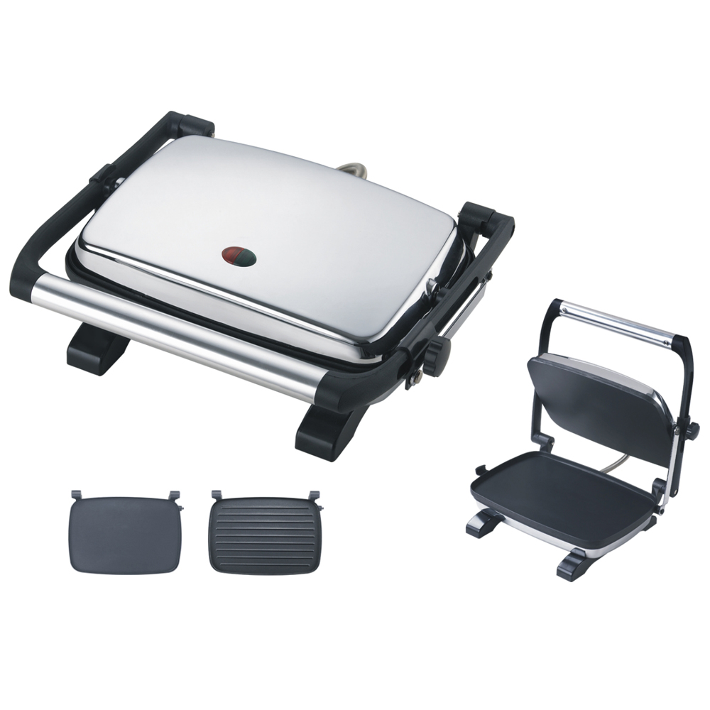 Автоматический термостат 2 в 1 гриль сэндвич-пресс panini maker