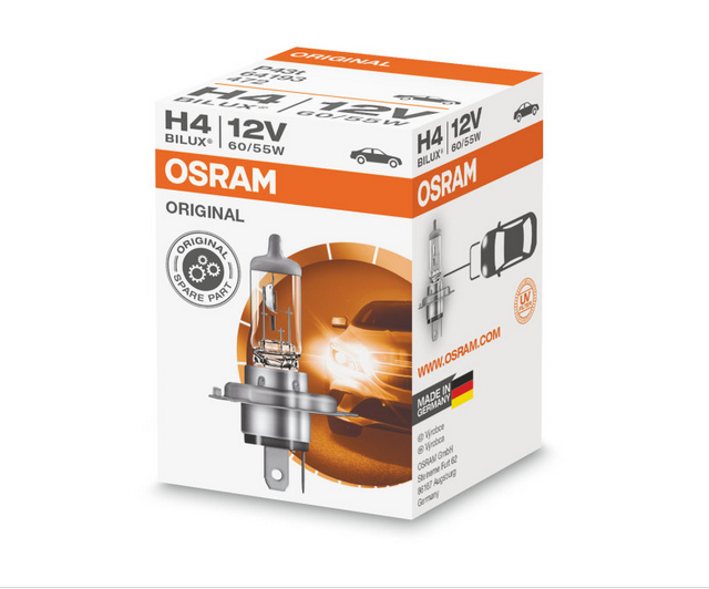 Новая коробка Osram H4 64193 12V 60/55W, сделано в германии