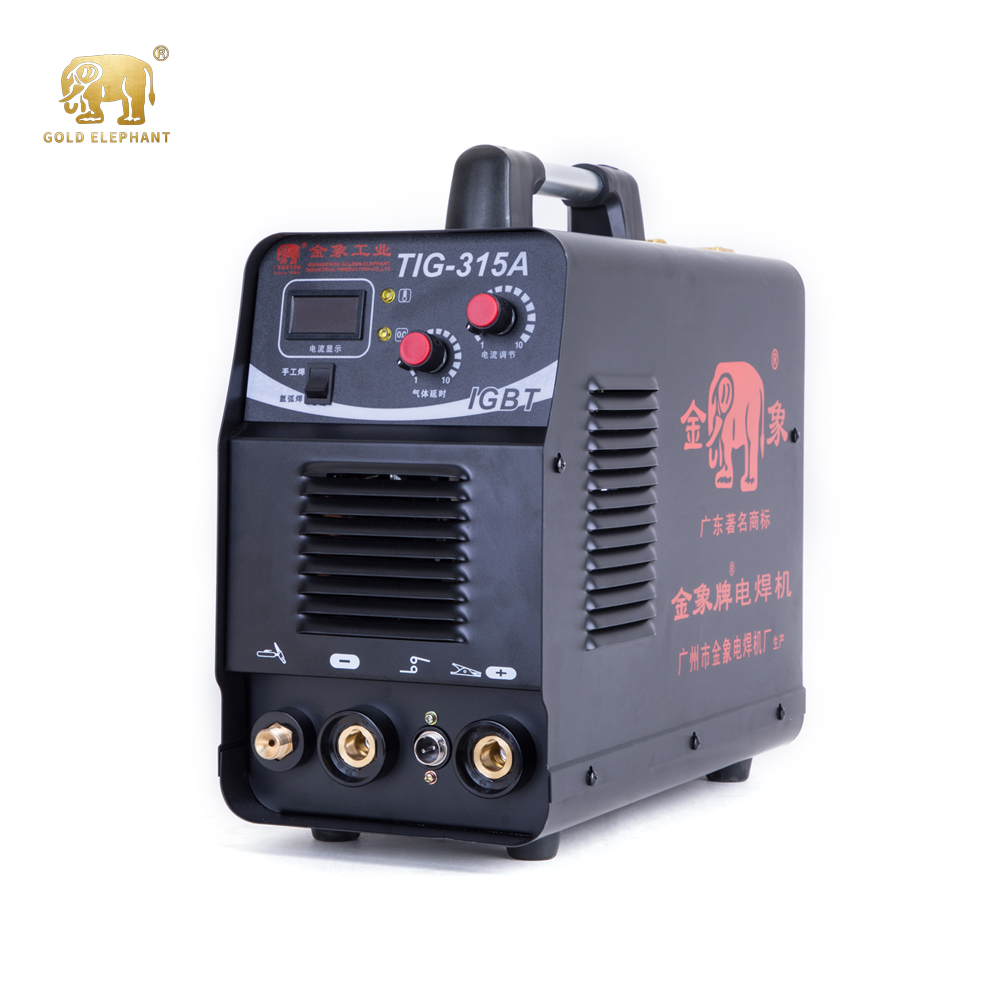 Золотой слон TIG-315 DC pulse алюминий tig сварочный аппарат из нержавеющей стали лучше, чем материалов для сварки и резки tig сварочный аппарат