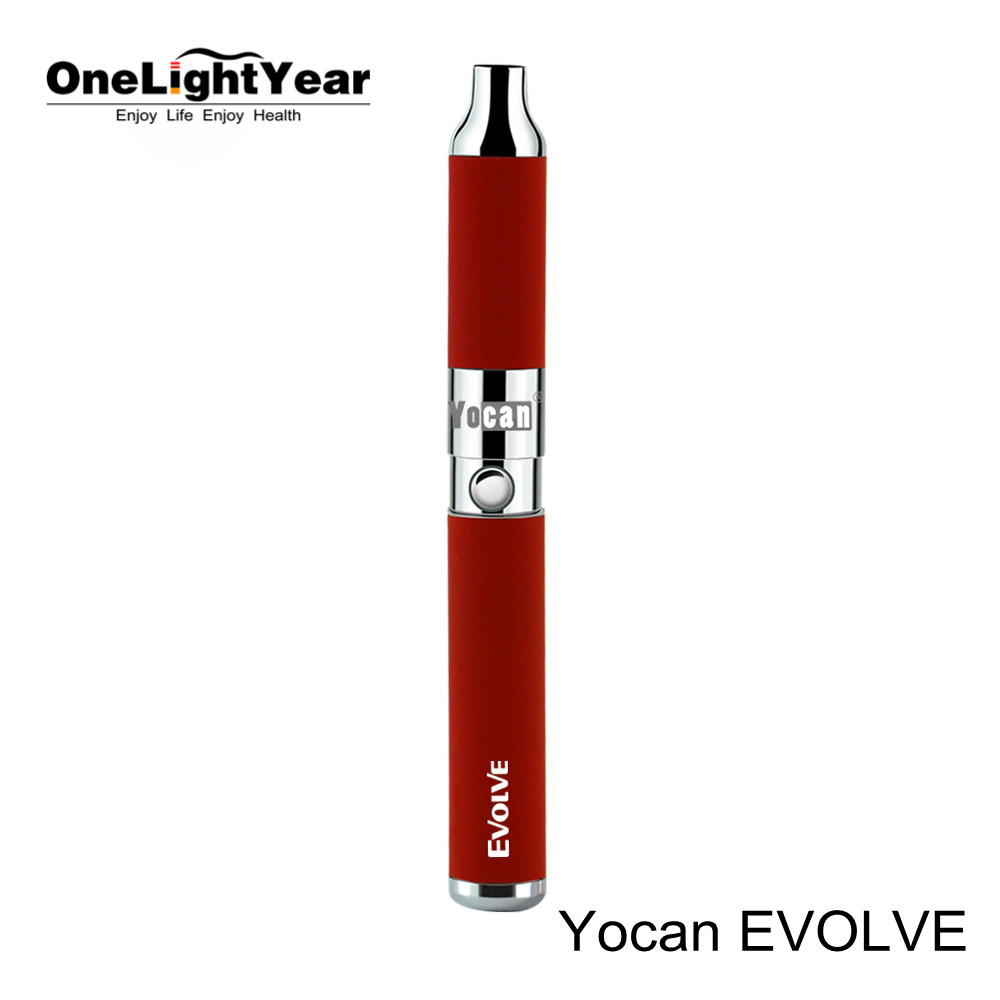 Yocan развиваться комплект/развиваться плюс Xl/удобный двойной кварцевый катушка Распылитель ручка-стиль форма испаритель для воска vape