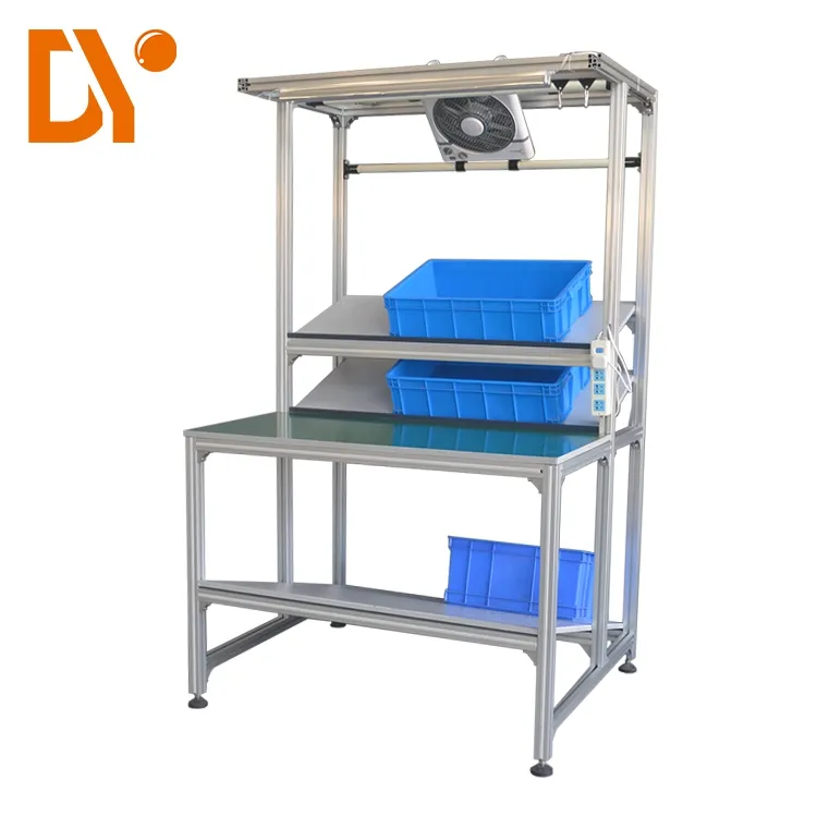 DY400 Стандартный новый промышленный Workbench наклонная труба или алюминиевый профиль для мастерской