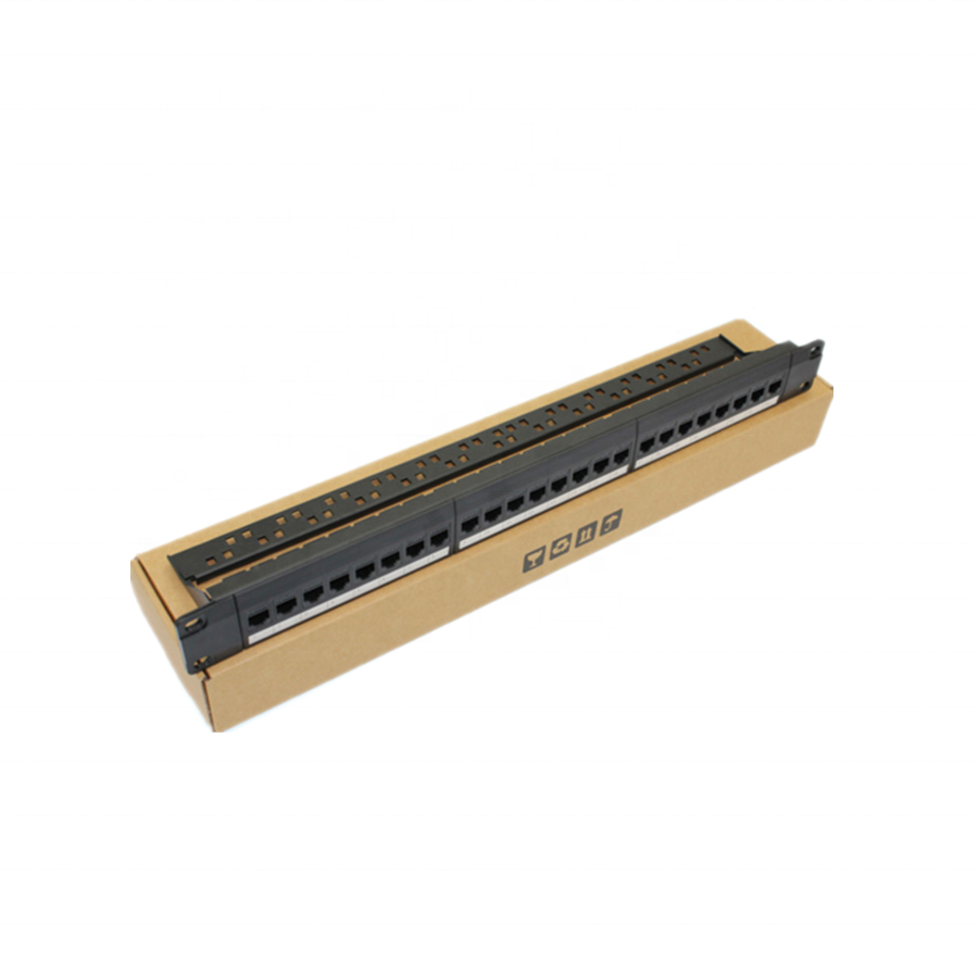 24 порта cat7 rj45 патч-панель