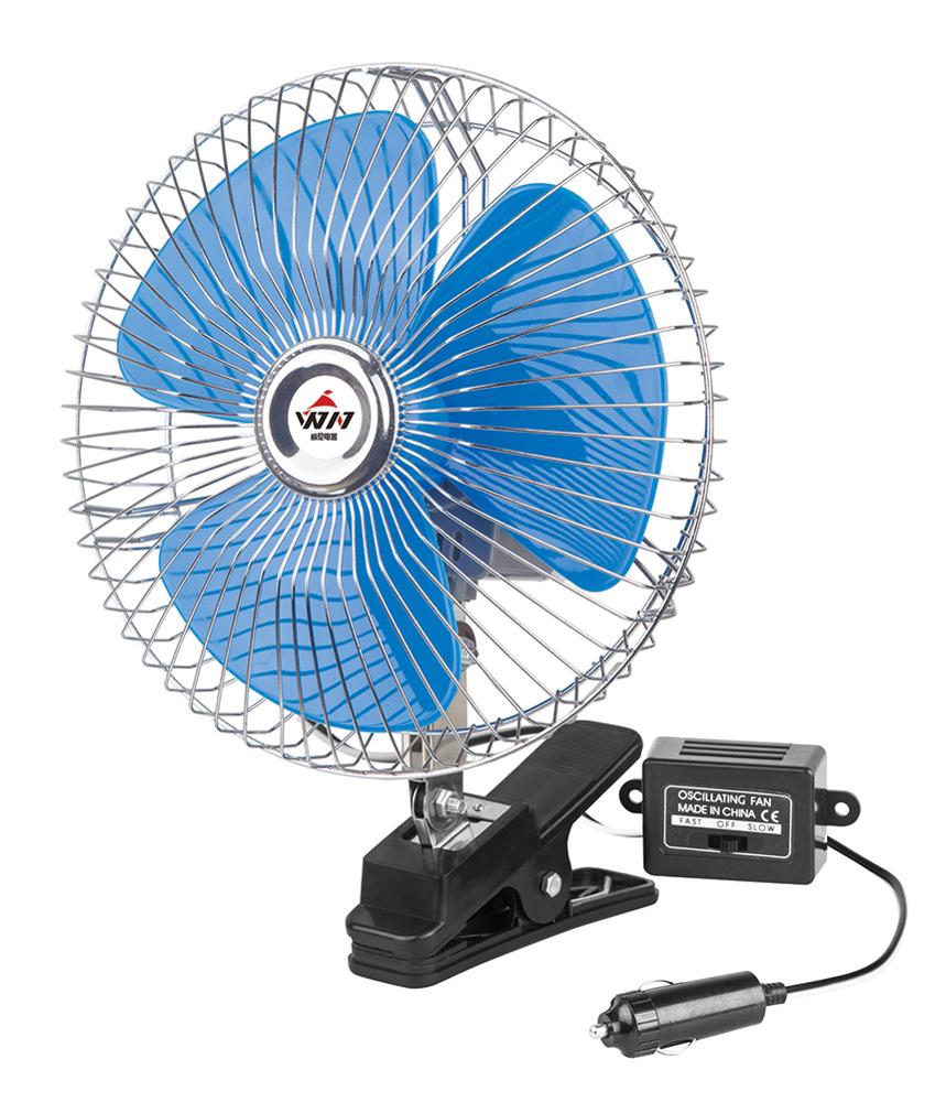 Oscillating 12v dc Car Fan