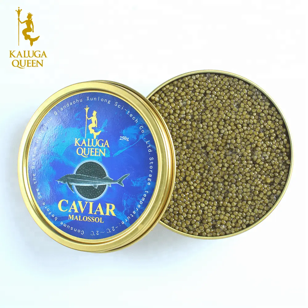 1,8 кг русская черная осетровая Икра Malossal Imperial Royal