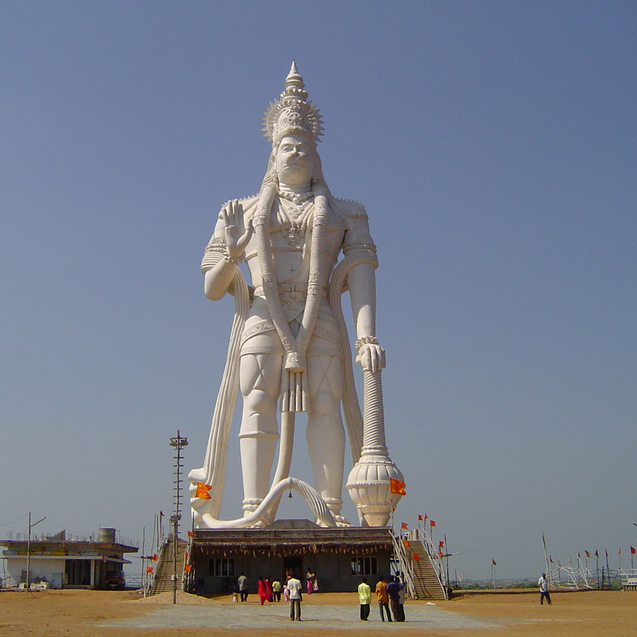 Большой открытый скульптуры резьба по камню лорд hanuman мраморная статуя