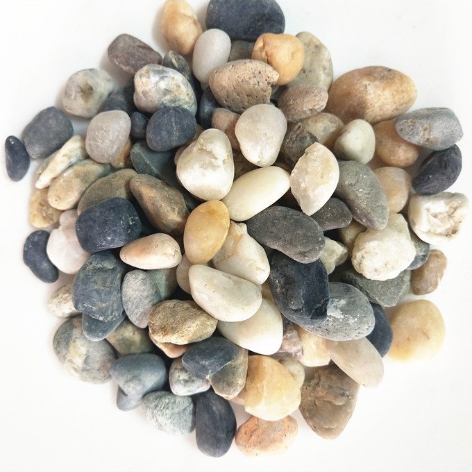 Натуральный Pebblestone/гравий черный и желтая галька в продаже